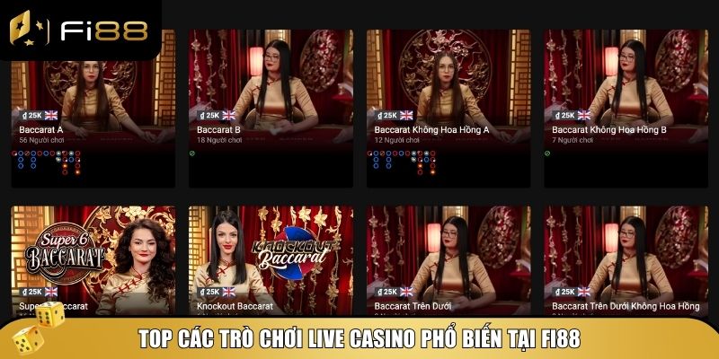 Casino Fi88 – Game Hay Cực Đã, Rinh Thưởng Thả Ga